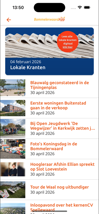 BommelerwaardApp Screenshot 2 of 4