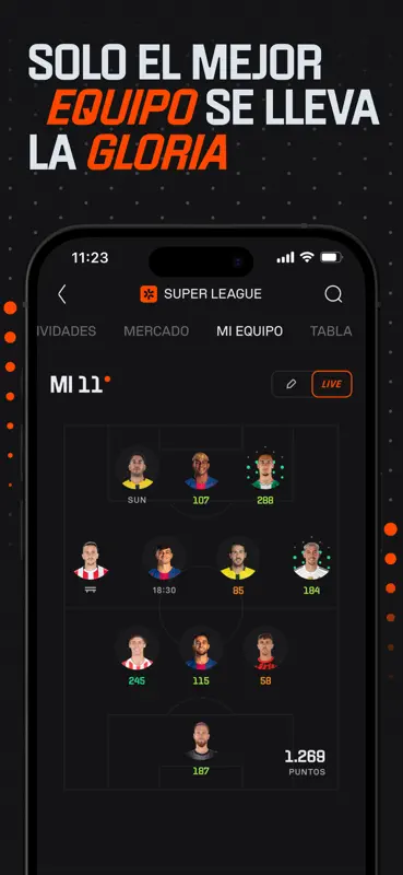 Kickbase - Liga Fantasy Fútbol screenshot 6 of 7
