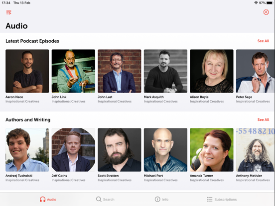 Screenshot #4 pour Inspirational Creatives