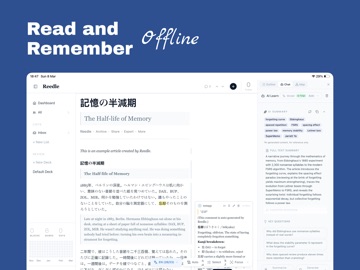 Reedle - AI PDF & EPUB Reader iPad screenshot