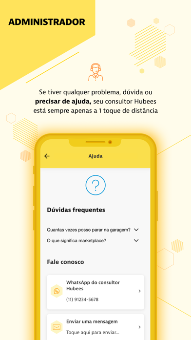 Hubees Parceiros Screenshot