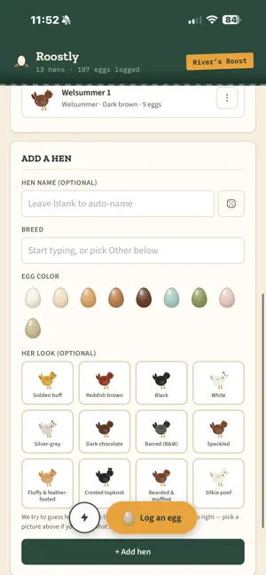 Roostly: Flock Tracker screenshot 2