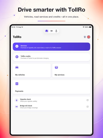 TollRo iPad screenshot 1