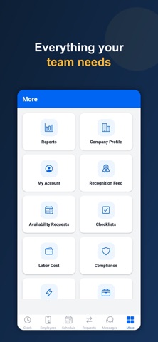 Ponchi: Time Clock & Schedule iPhone screenshot