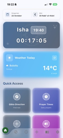 Qibla & Prayer Times Pro screenshot