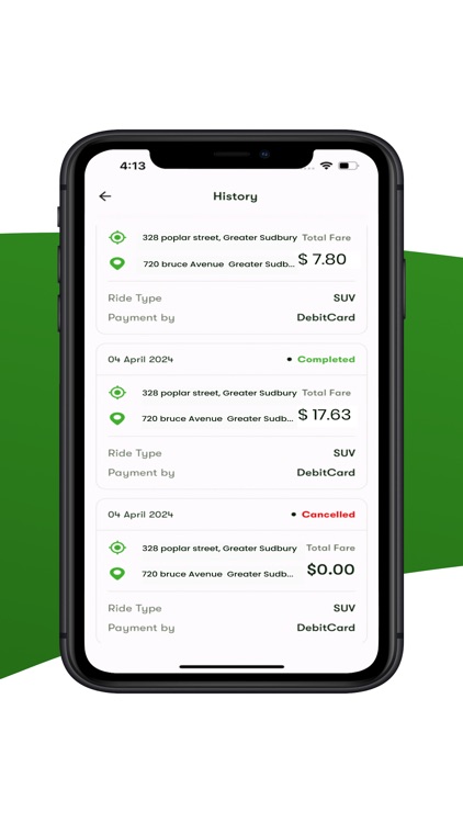 DeRyde - Book a Ride