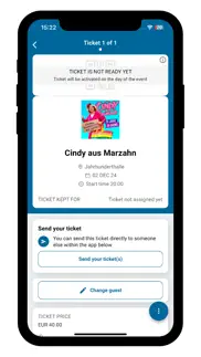 myticket mobile iPhone Captures Décran 3