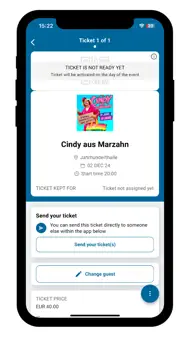 Myticket MOBILE iphone bilder 2