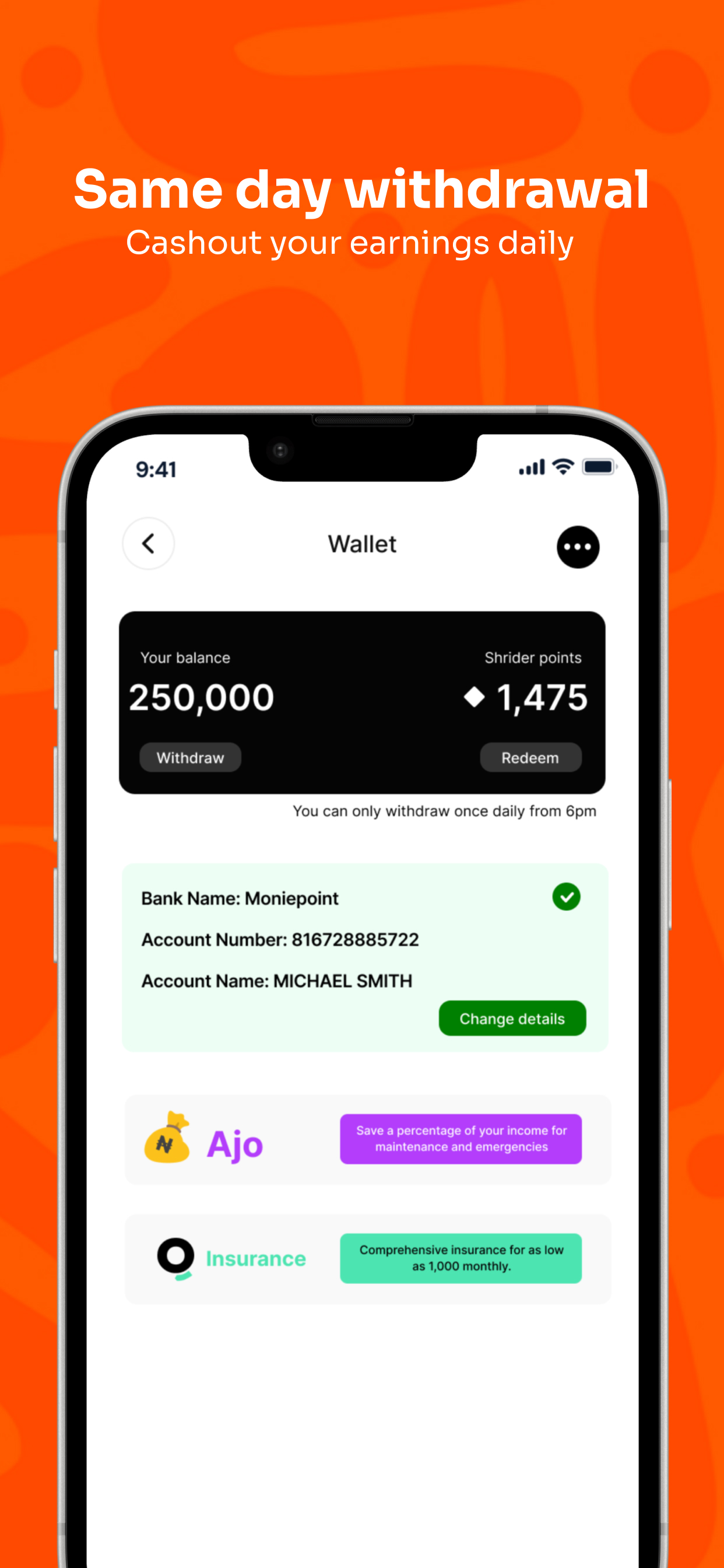 Shride Driver – Drive & Earn screenshot 7