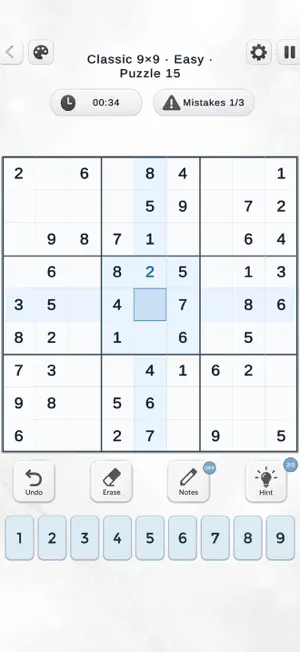 Legacy Sudoku screenshot 3