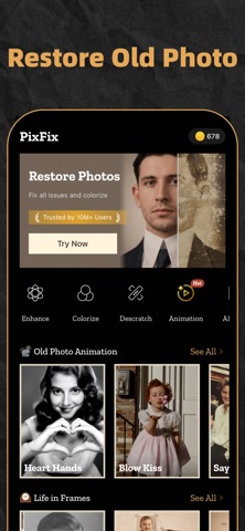 Restore Old Photos-PixFix Screenshot 1 of 3