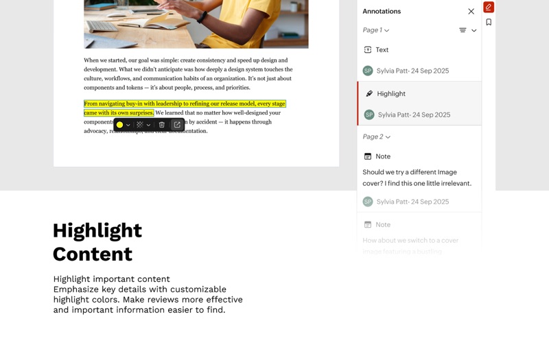 Zoho PDF Editor iPhone screenshot