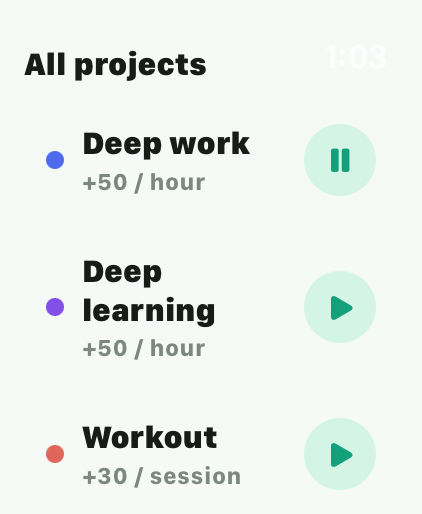 TimeAccount Focus screenshot 18