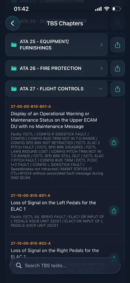 Screenshot 5 di 6 di Aircraft Maintenance Assistant