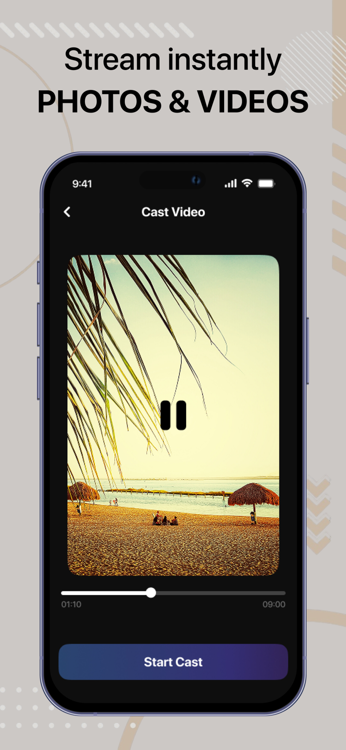 Screen Mirroring  Cast to TV