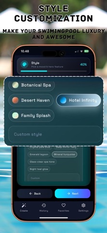 Pool AI : Makeover Design screenshot