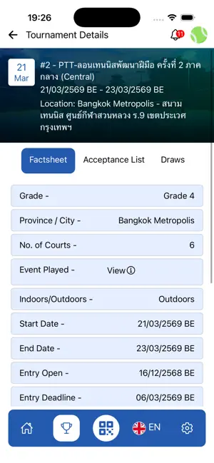 LTAT Tennis iPhone screenshot 4