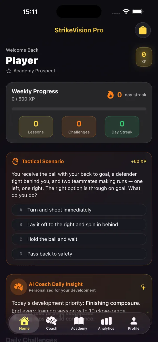 Screenshot #1 pour StrikeVision Pro