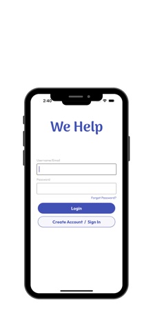 We-Help Screenshot 1 of 3