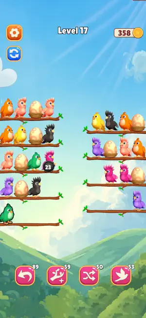 Feather Sort 3D screenshot 3