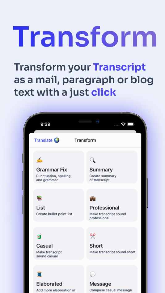 #8. Speech To Text & Transcribe (iOS) 由: Bulent Hanci