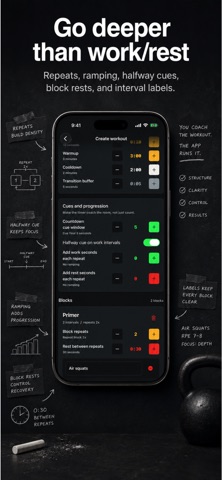 Tervalo: HIIT & Tabata Timer screenshot