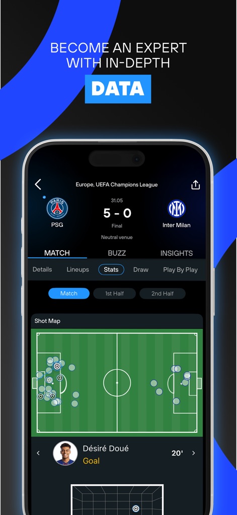 365Scores: Live Sports Scores - In-Depth Statistical Analysis