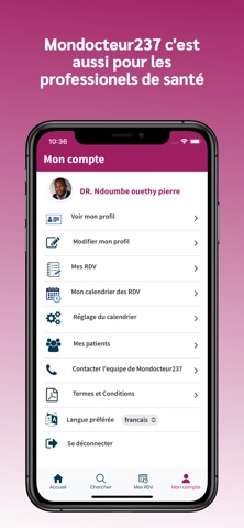 MONDOCTEUR237 app Screenshot 7 of 10