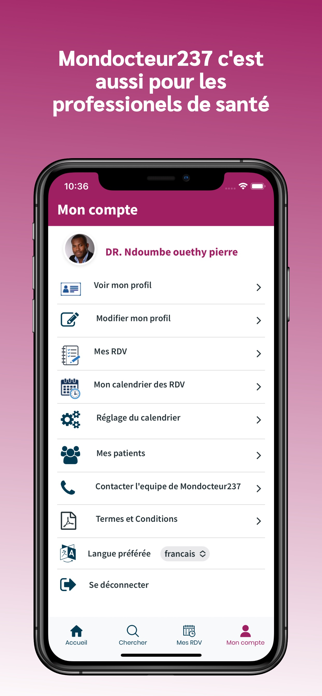 MONDOCTEUR237 app Screenshot 7 of 10