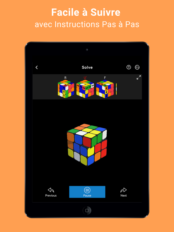 Screenshot #6 pour Solveur de Cube Magique 3D PRO
