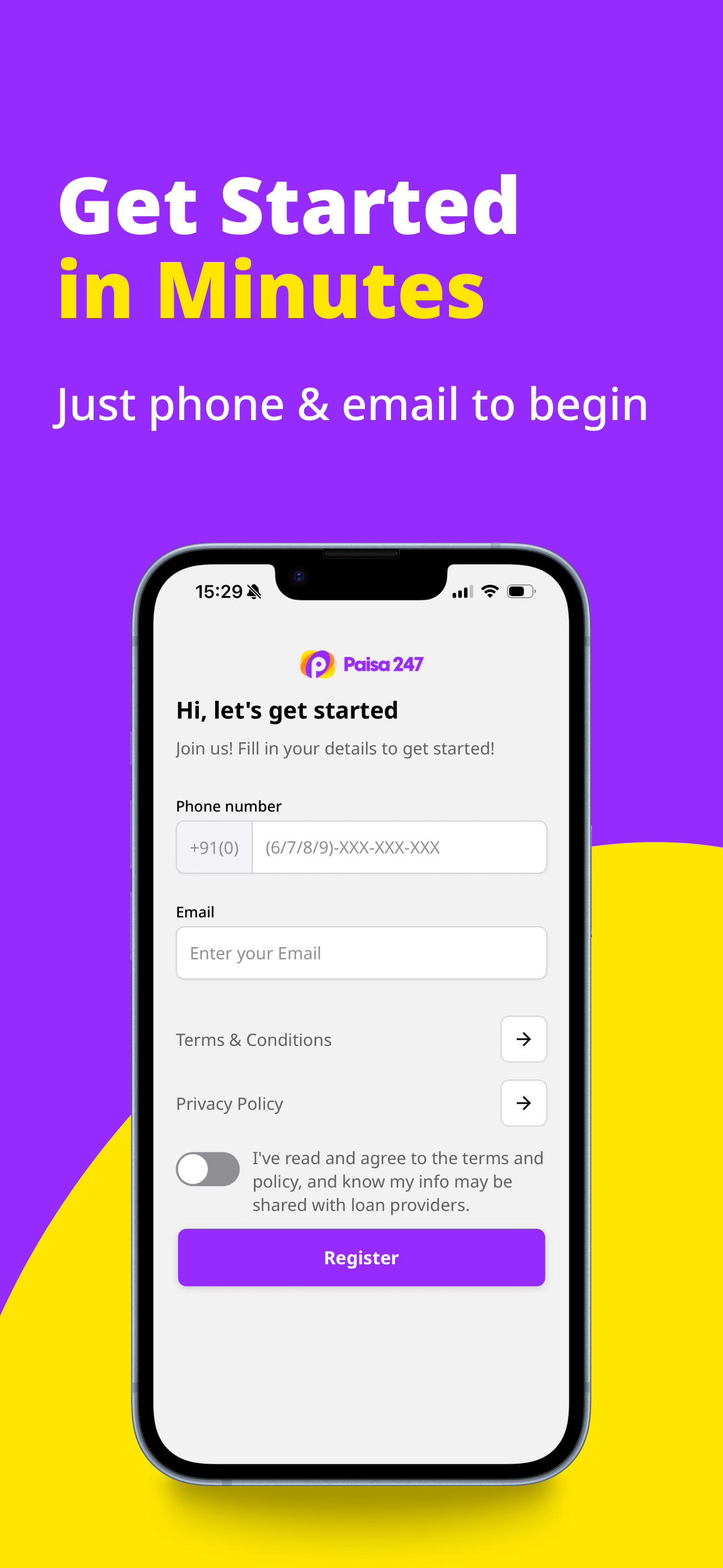 Instant Loan Comparison App screenshot 3