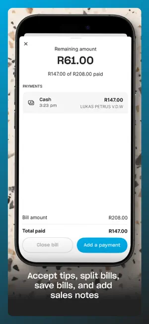 Yoco Point of Sale (POS) iPhone screenshot 4