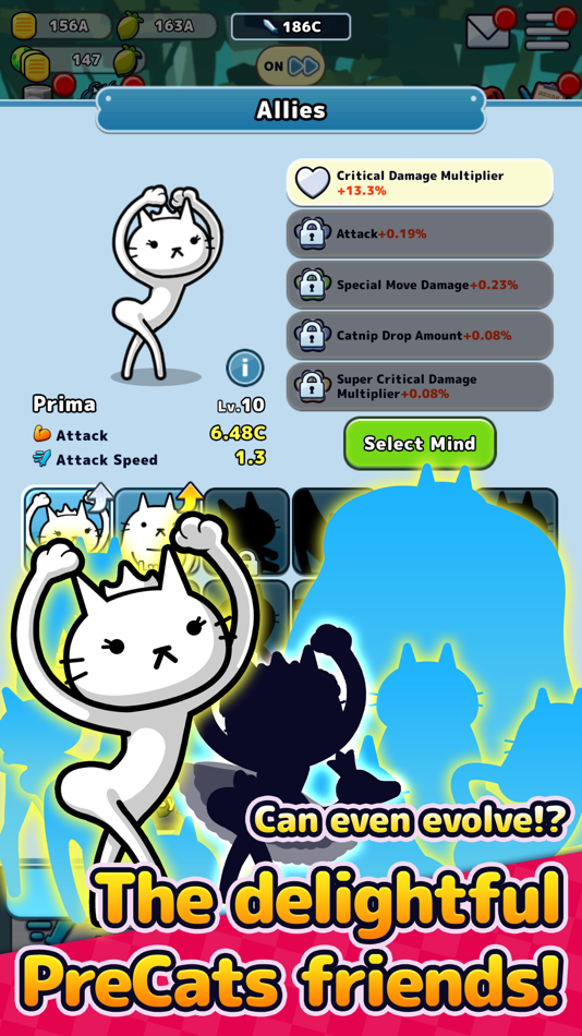 #3. PreCats! -Idle Cat Raising (iOS) 来自: IGNITION M