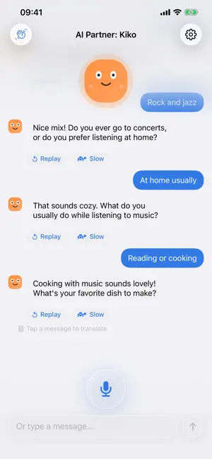 Talka: Speak English Out Loud screenshot 1