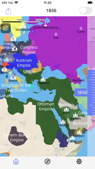 HistoricalAtlas(Lite) iPhone Ekran Görüntüsü 10