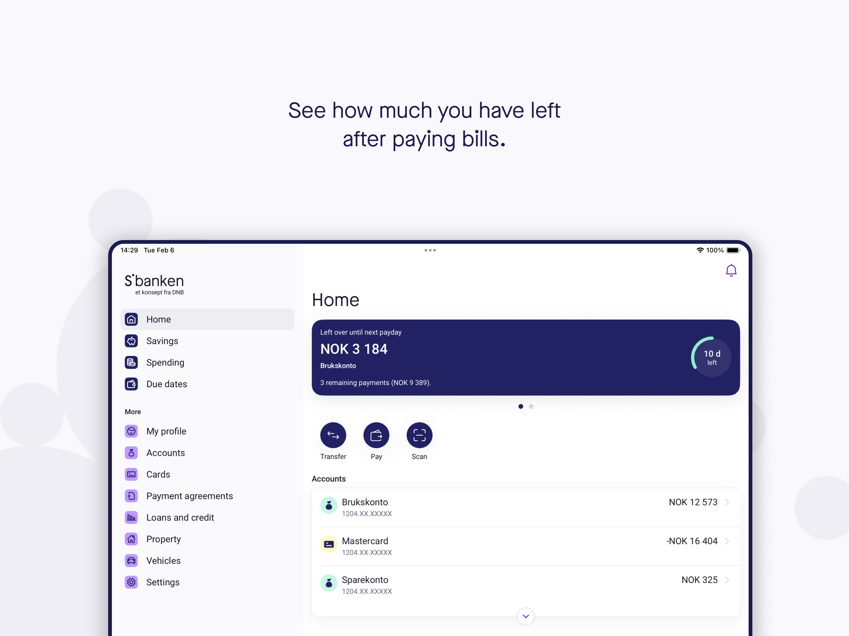 Sbanken screenshot 12