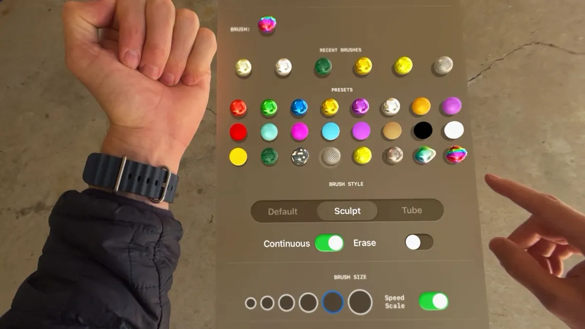 AirDraw - Finger Paint screenshot 1