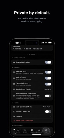 Qlavis: Post-Quantum Messenger Screenshot 9 of 9