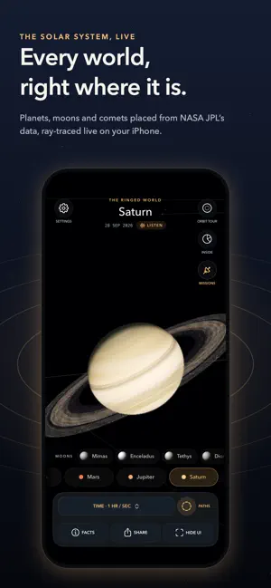 Orrery: 3D Solar System screenshot 1