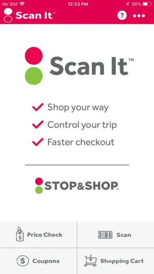 Stop & Shop SCAN IT! Mobile screenshot 1