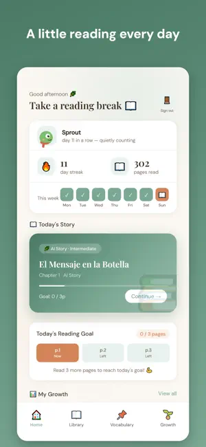 Leafy: Learn Languages Reading screenshot 4