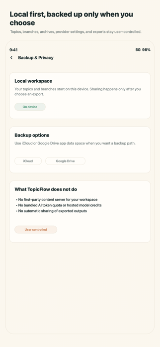 TopicFlow: AI Notes Screenshot 9 of 10