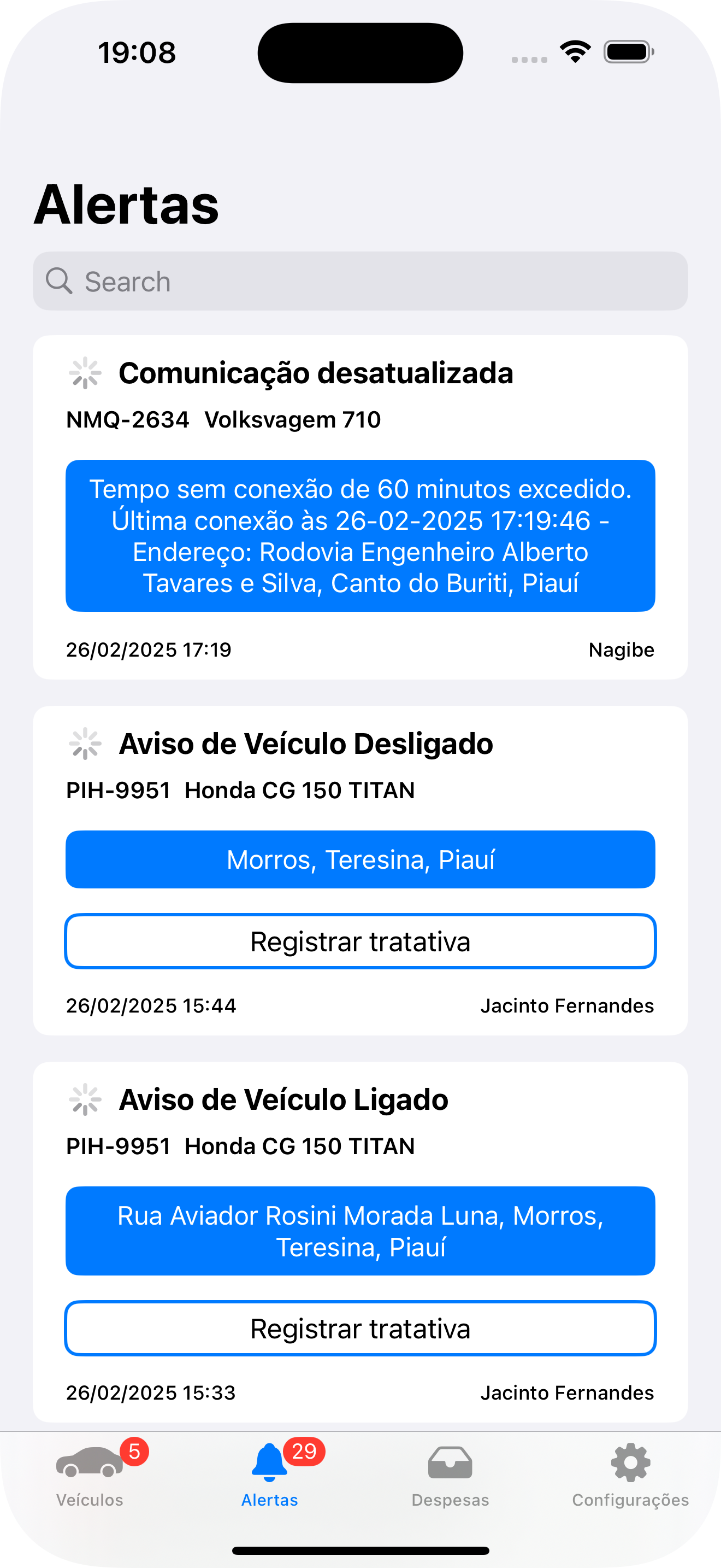 Fortal Rastreamento screenshot 7