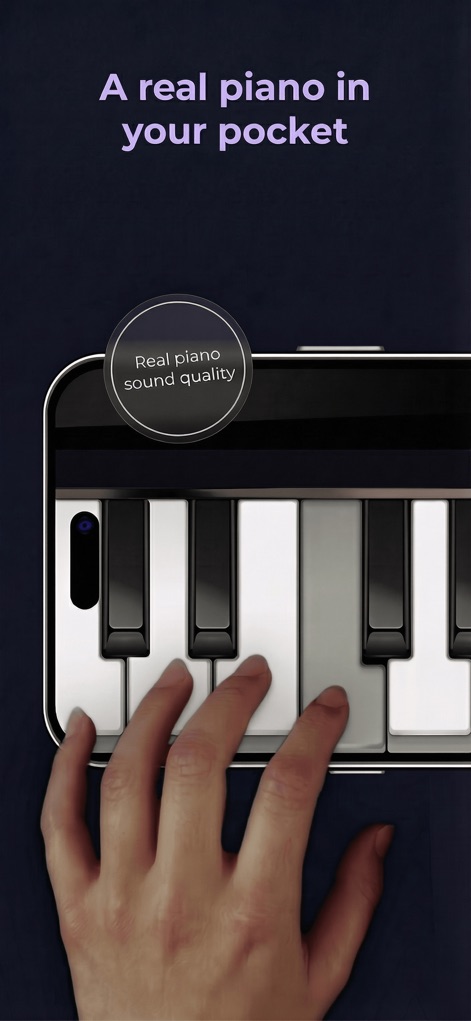 Piano - Keyboard Lesson & Game - Realistic Keyboard Feel
