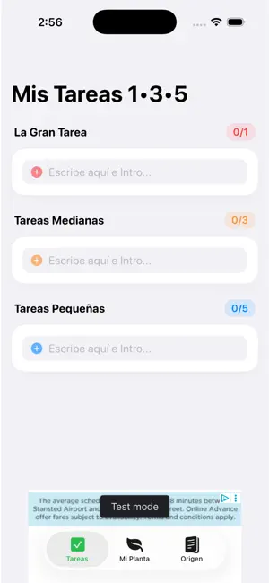 Focus 135: Lista de tareas screenshot 1