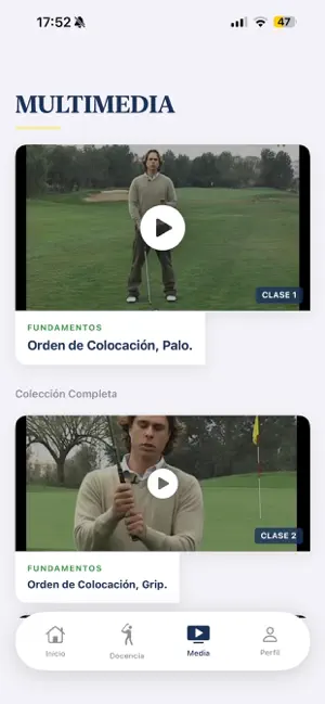 academiadegolf.es screenshot 4