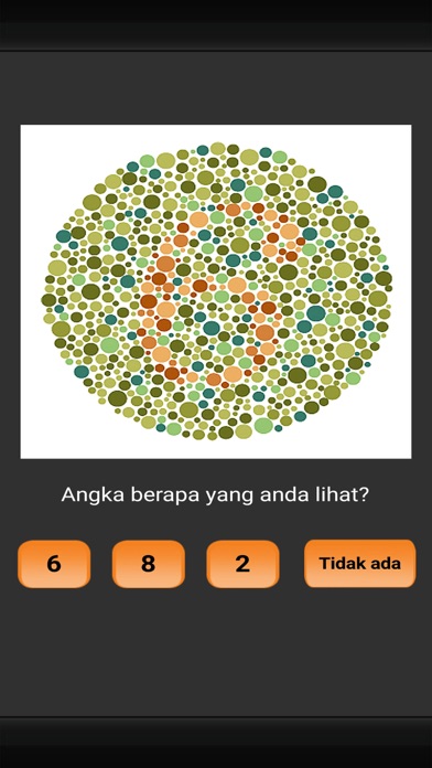 Tes Buta Warna Ishihara Screenshot
