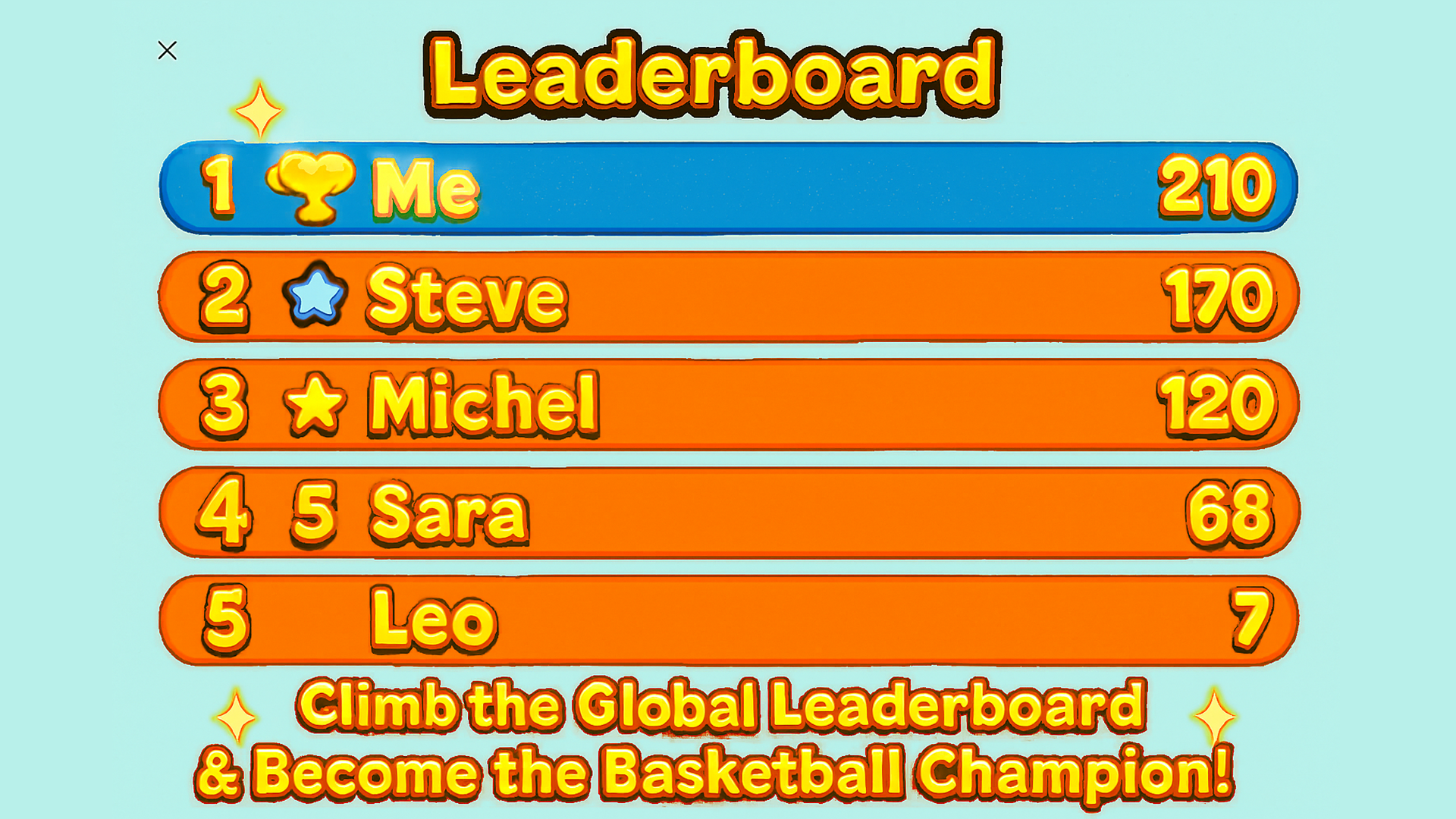 Hoop Hero: Dunk Hit Basketball