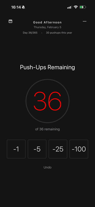 Pushup365 Screenshot 4 of 5