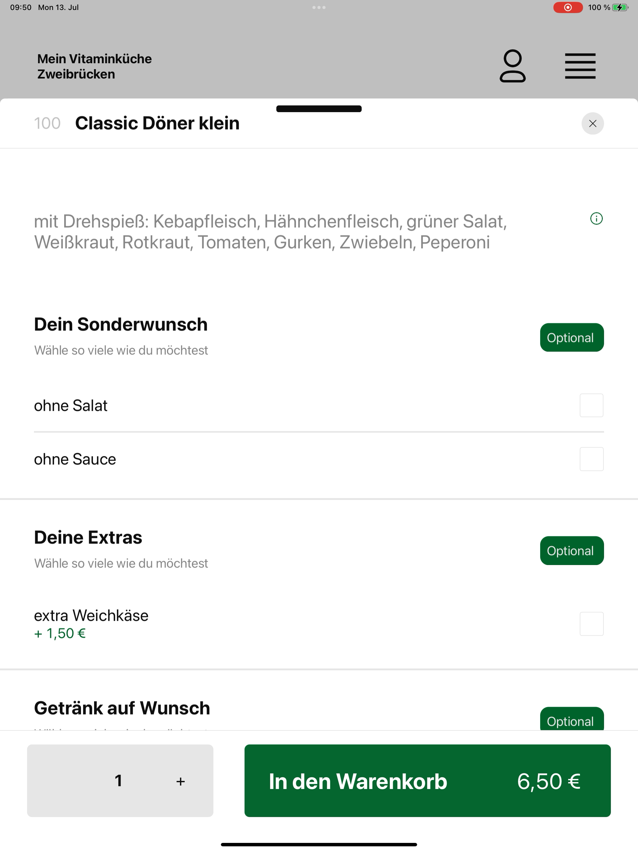 Mein Vitaminkuche Zweibrucken screenshot 7
